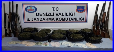 UYUŞTURUCU TACİRİNE JANDARMA’DAN ŞOK BASKIN