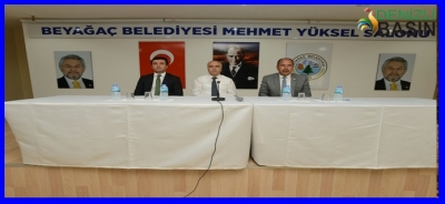 Vali Hasan Karahan, Beyağaç İlçesi Mahalle Muhtarlarının Sorunlarını Dinledi