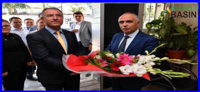 Vali Karahan İl Sağlık Müdürlüğünü Ziyaret Etti