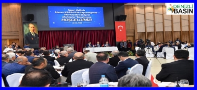 Vali Karahan, Merkezefendi İlçesi Mahalle Muhtarlarının Sorunlarını Dinledi