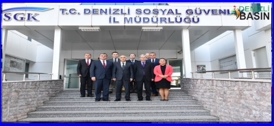 Vali Karahan, Orman Bölge Müdürlüğü ve SGK İl Müdürlüğünü Ziyaret Etti