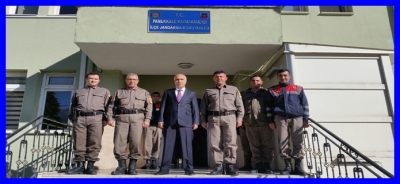 Vali Karahan, Pamukkale Jandarma Komutanlığını Ziyaret Etti