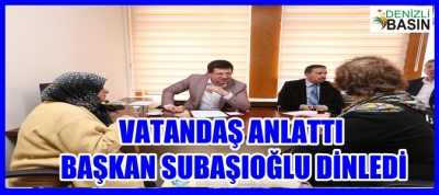 VATANDAŞ ANLATTI, BAŞKAN SUBAŞIOĞLU ÇÖZDÜ