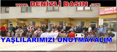 Yaşlılarımızı Unutmayalım