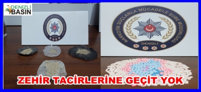 ZEHİR TACİRLERİNE GEÇİT YOK